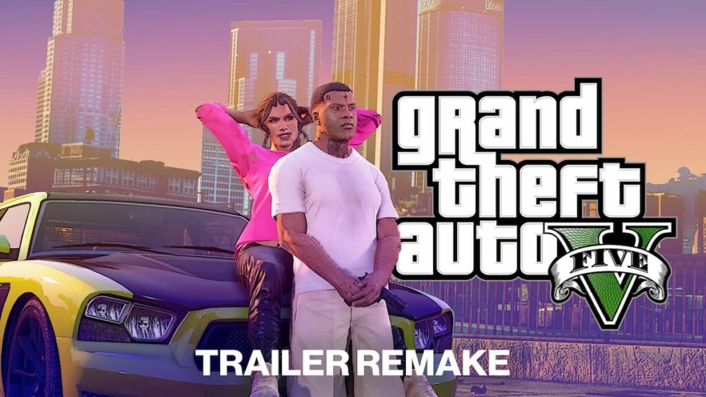 GTA 6 trailer in GTA 5 Engine