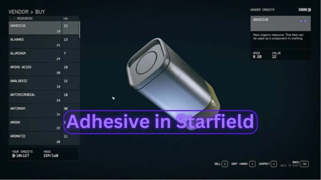 Starfield Adhesive