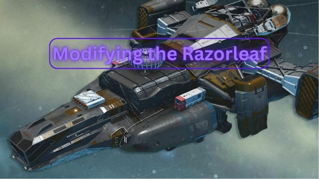 Starfield Modifying the Razorleaf