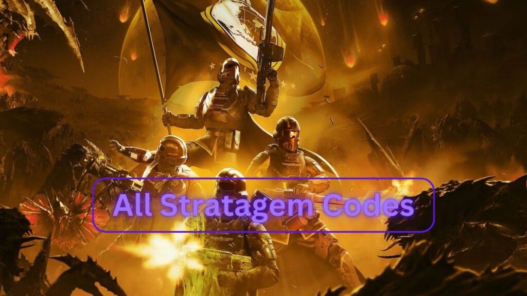 helldivers 2 stratagem codes