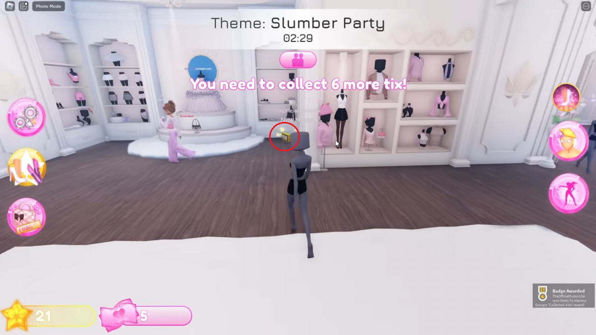 Все 10 локаций Тикса в Dress, чтобы произвести впечатление на Roblox The Classic Event